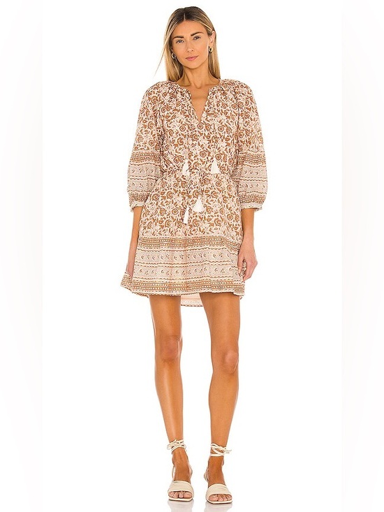 Cleobella Dresses & Skirts - [EUC] $198 CLEOBELLA Rosy Mini Dress. Size Small. Missing belt